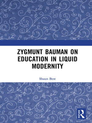 cover image of Zygmunt Bauman on Education in Liquid Modernity